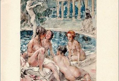la Leçon d'amour dans un parc