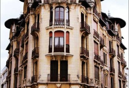 Dijon - Immeuble Art Nouveau par L.Perreau