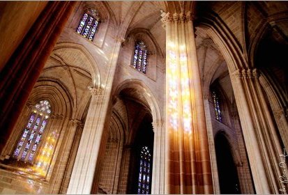 Batalha - nef de l'église