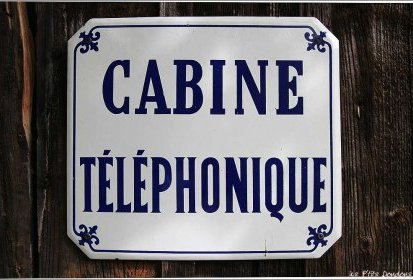 la "cabine" au fond du jardin