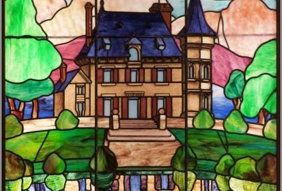 Francis Chigot - Maison au bord du lac - 1909